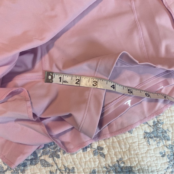 Senita Athletics High-Rise Split Short with Bike Short Pink Purple Size Small - Picture 9 of 10
